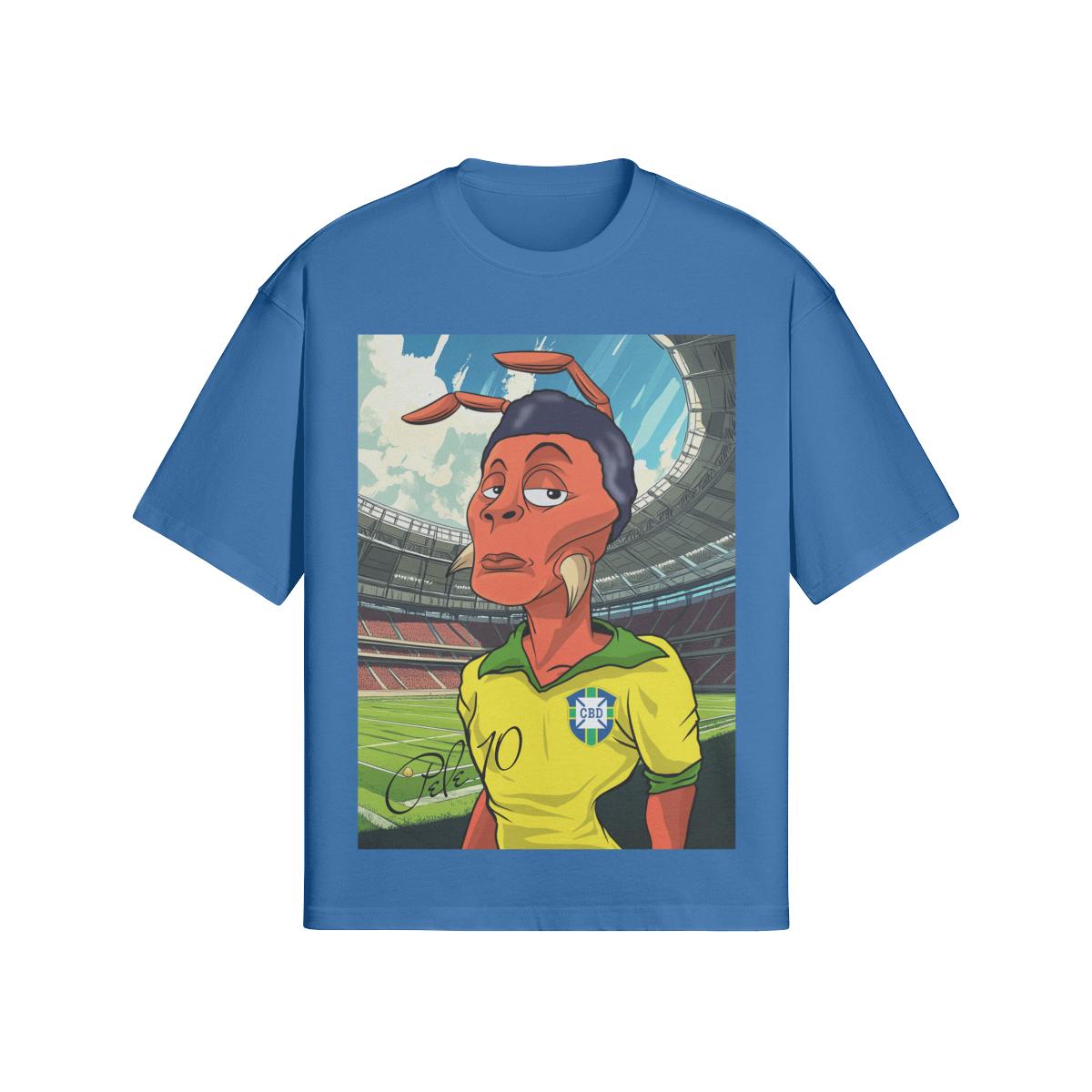 Pelé Ant Heavyweight Boxy Tee: 100% Combed Cotton Streetwear Shirt