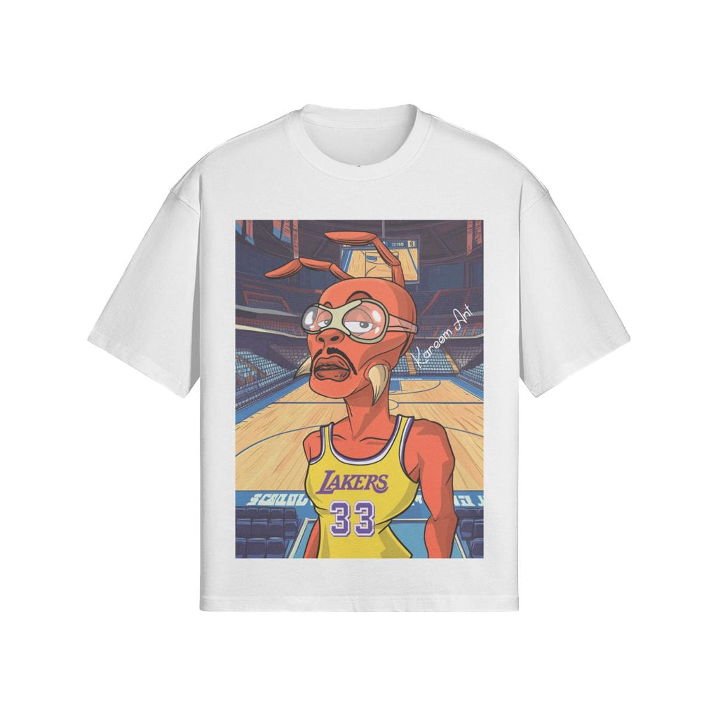 Kareem Skyhook Ant "Legend Series" Boxy Tee