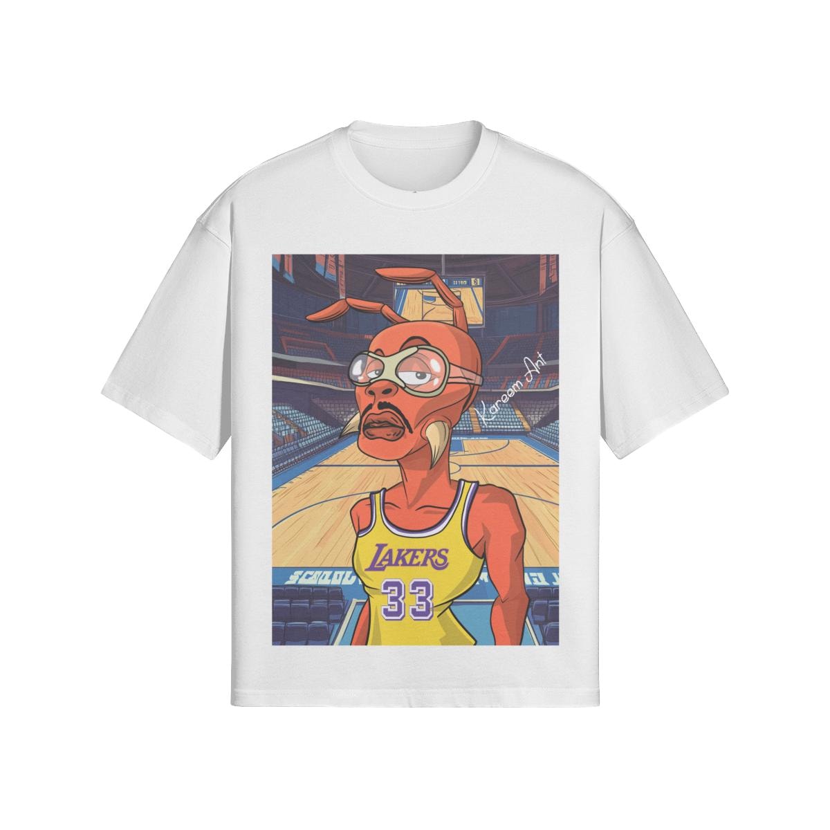 Kareem Skyhook Ant "Legend Series" Boxy Tee
