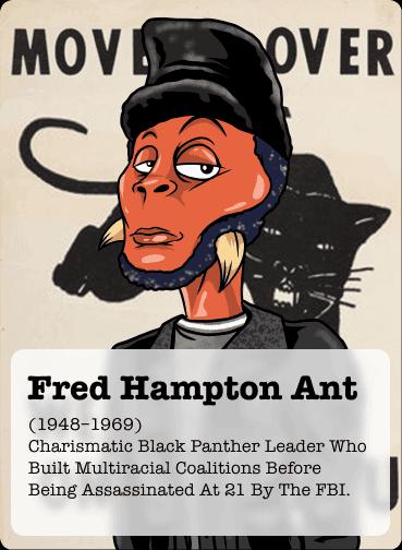 Chairman Fred Hampton Ant "Legend Series" Boxy Tee
