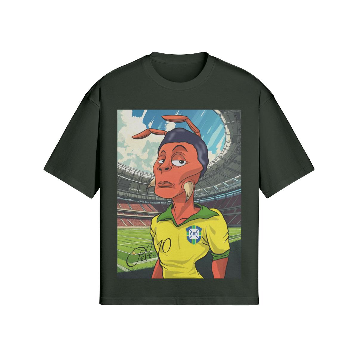 Pelé Ant Heavyweight Boxy Tee: 100% Combed Cotton Streetwear Shirt