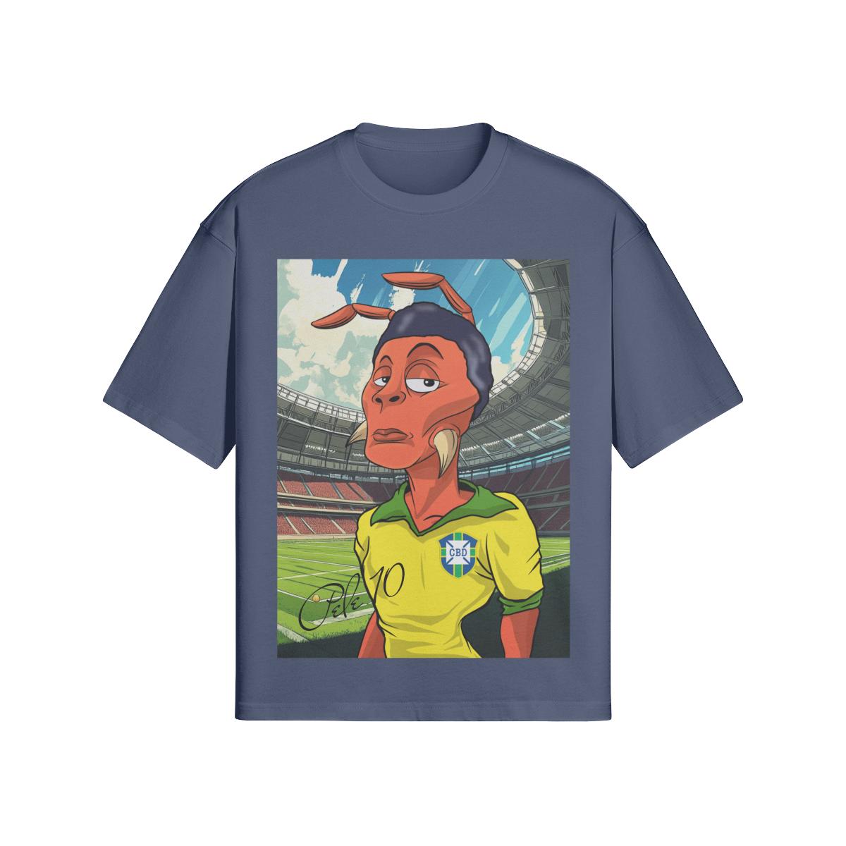 Pelé Ant Heavyweight Boxy Tee: 100% Combed Cotton Streetwear Shirt