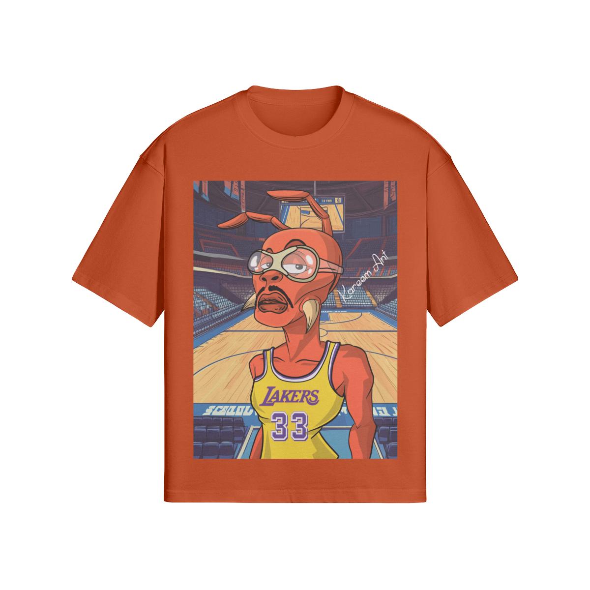 Kareem Skyhook Ant "Legend Series" Boxy Tee